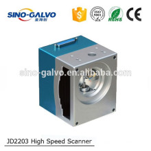 Popular proveedor de alta velocidad JD2203 10 mm Beam Aperture Scan Head para máquina de marcado láser